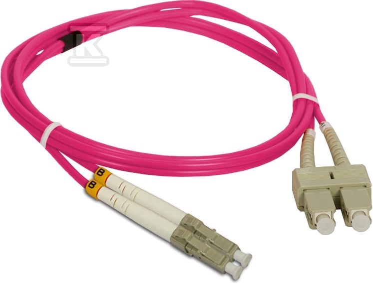 Patch cord MM OM4 LC-SC duplex 50/125 - FOC-LCSC-5MMD-1-4